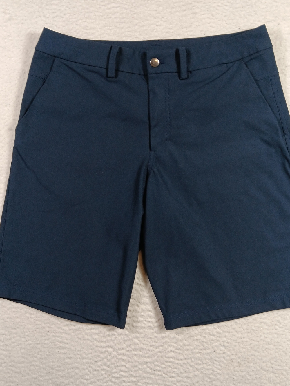 Lululemon Shorts Mens 32 Blue ABC Classic Fit Warpstreme 10" Inseam Golf